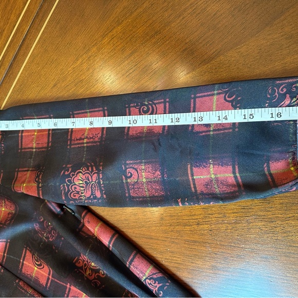 John Galliano Silk Dress | Elegant Plaid Print | Designer Luxury - Picture 8 of 16